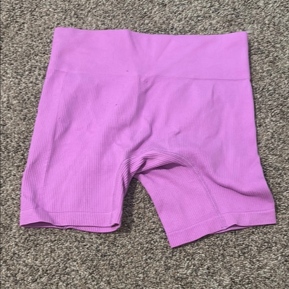 Wild Fable Purple Bike Shorts High-Rise Seamless - Picture 1 of 3